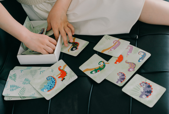 JUEGOS DE CARTAS para dos y tres años