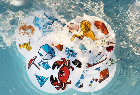 Juegos ¡IMPERMEABLES! para la playa y la piscina