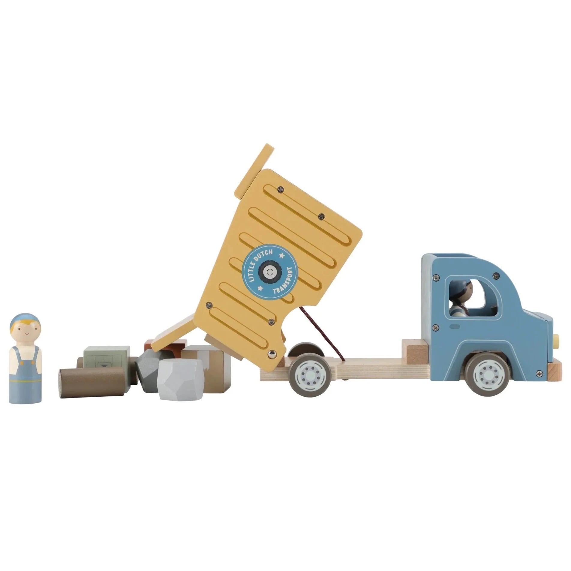 Camión DUMPER de madera LITTLE DUTCH