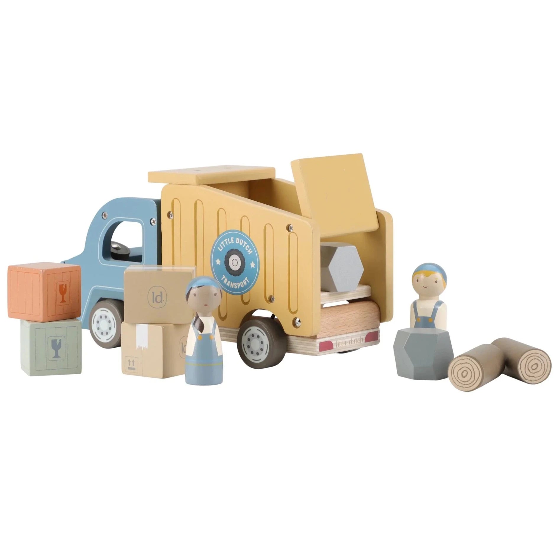 Camión DUMPER de madera LITTLE DUTCH