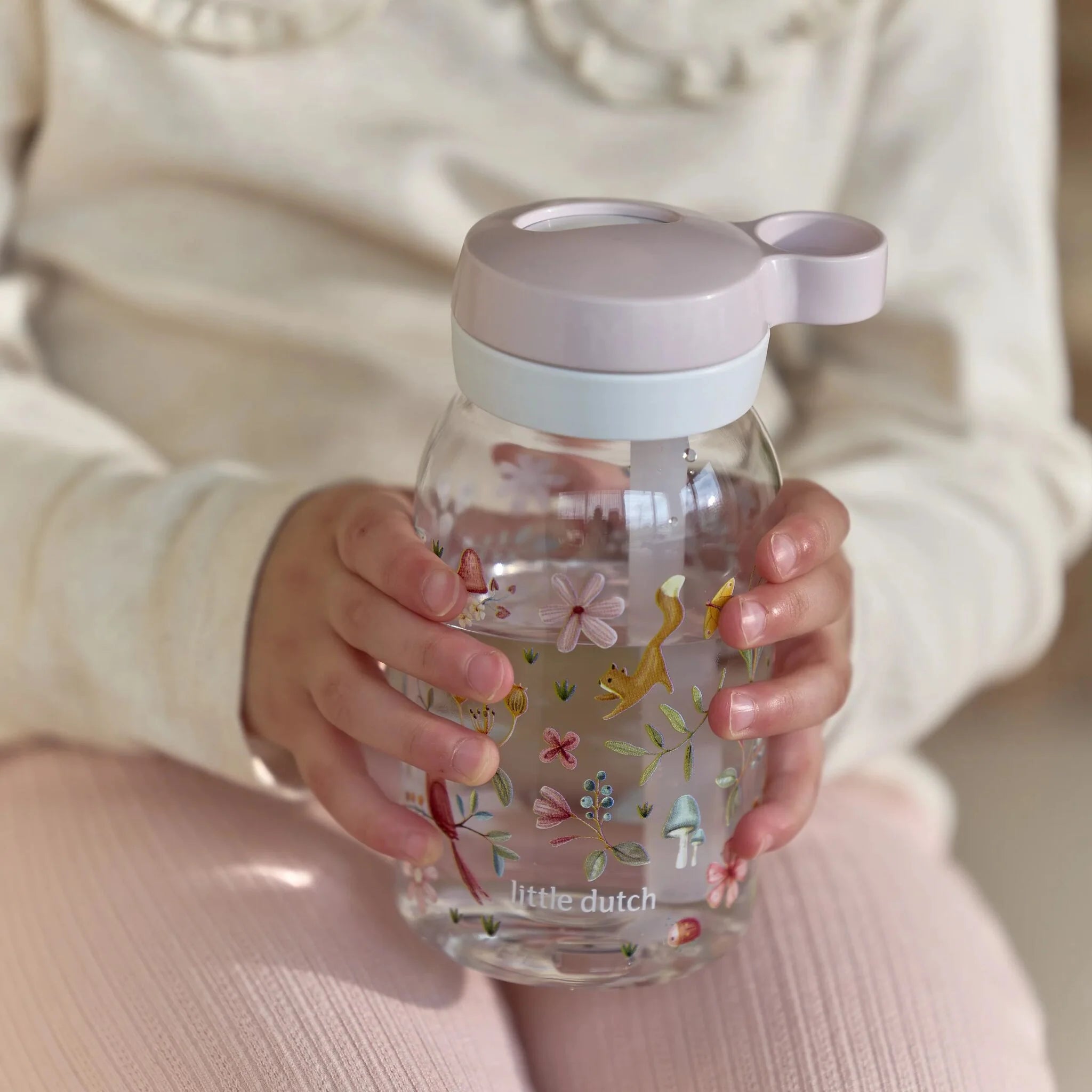 Botella pajita CAMPUS 450ml. · fairy garden