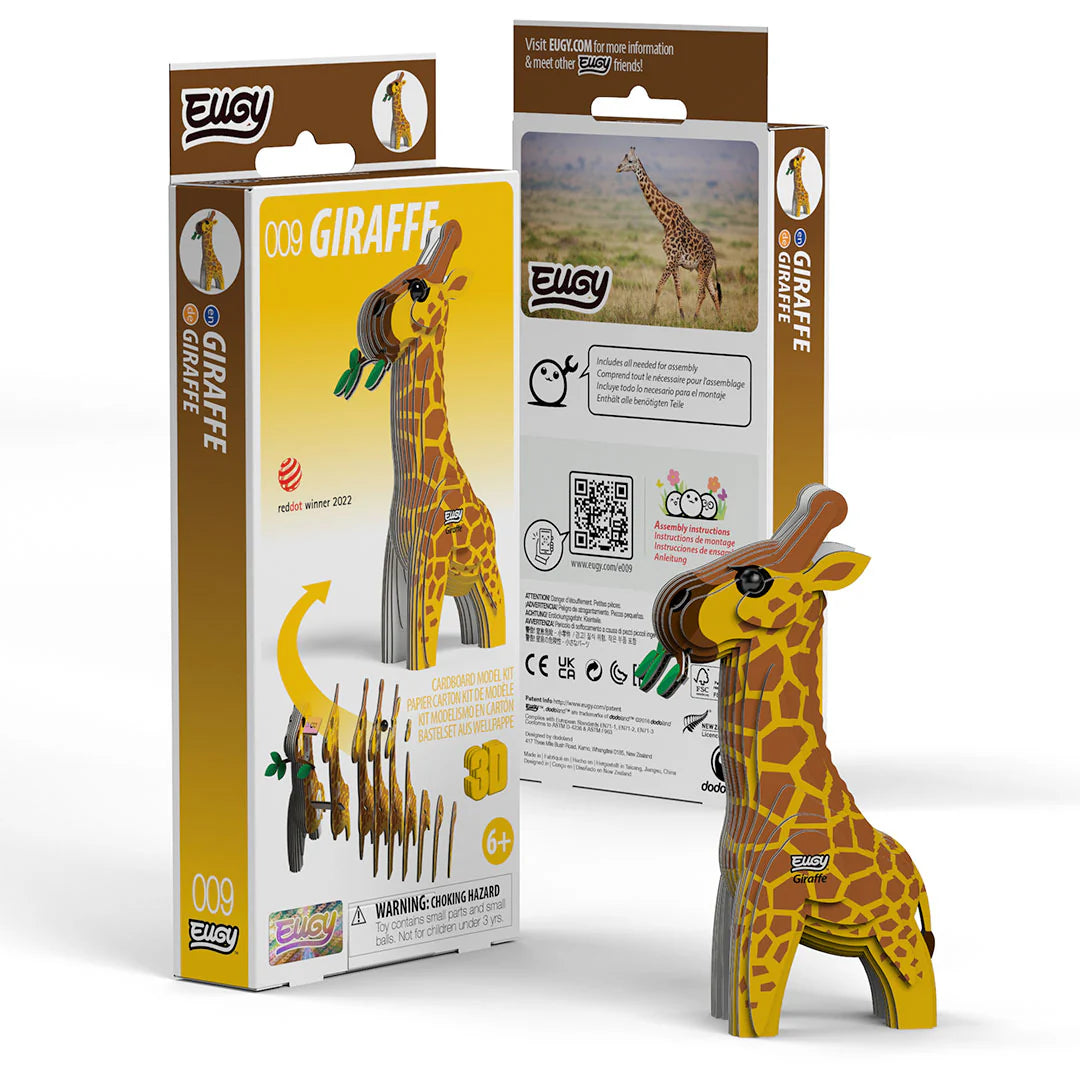 Kit miniPuzzle 3D EUGY · jirafa