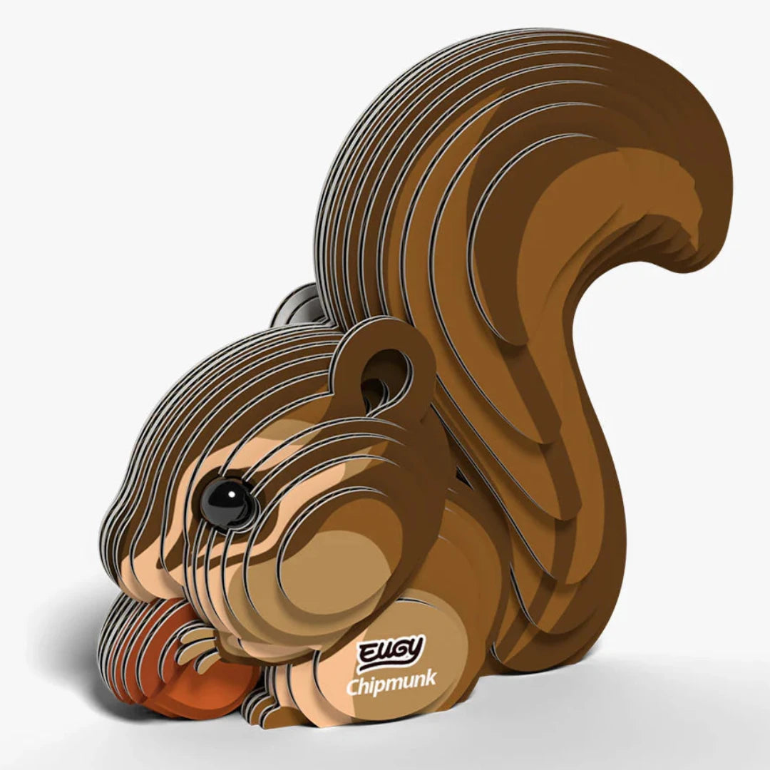 Kit miniPuzzle 3D EUGY · ardilla