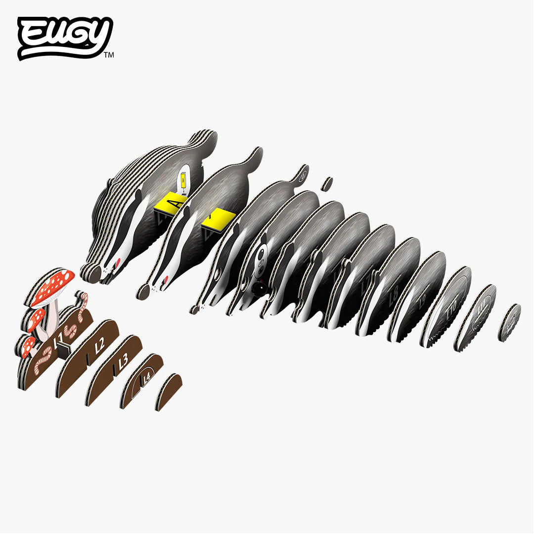 Kit miniPuzzle 3D EUGY · mofeta