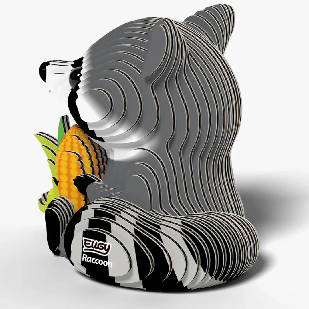Kit miniPuzzle 3D EUGY · mapache