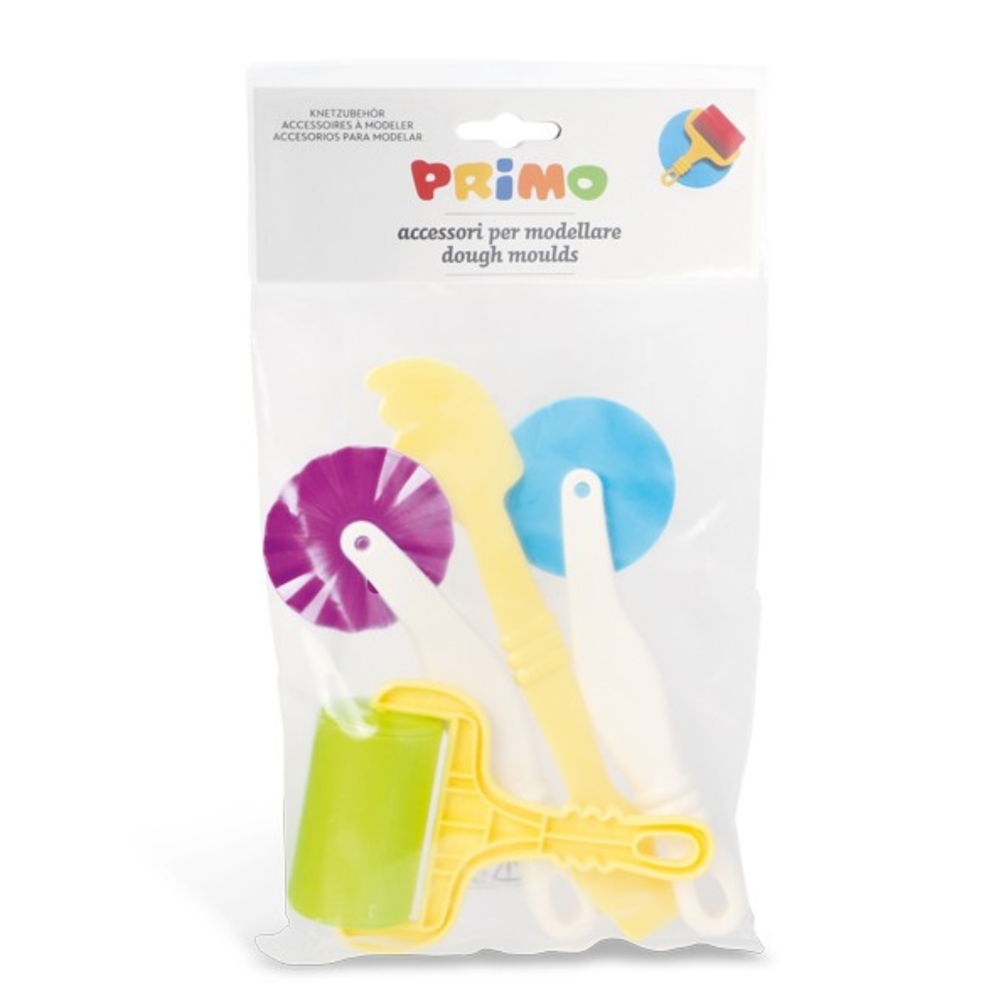 Set de 4 accesorios para plastilina PRIMO