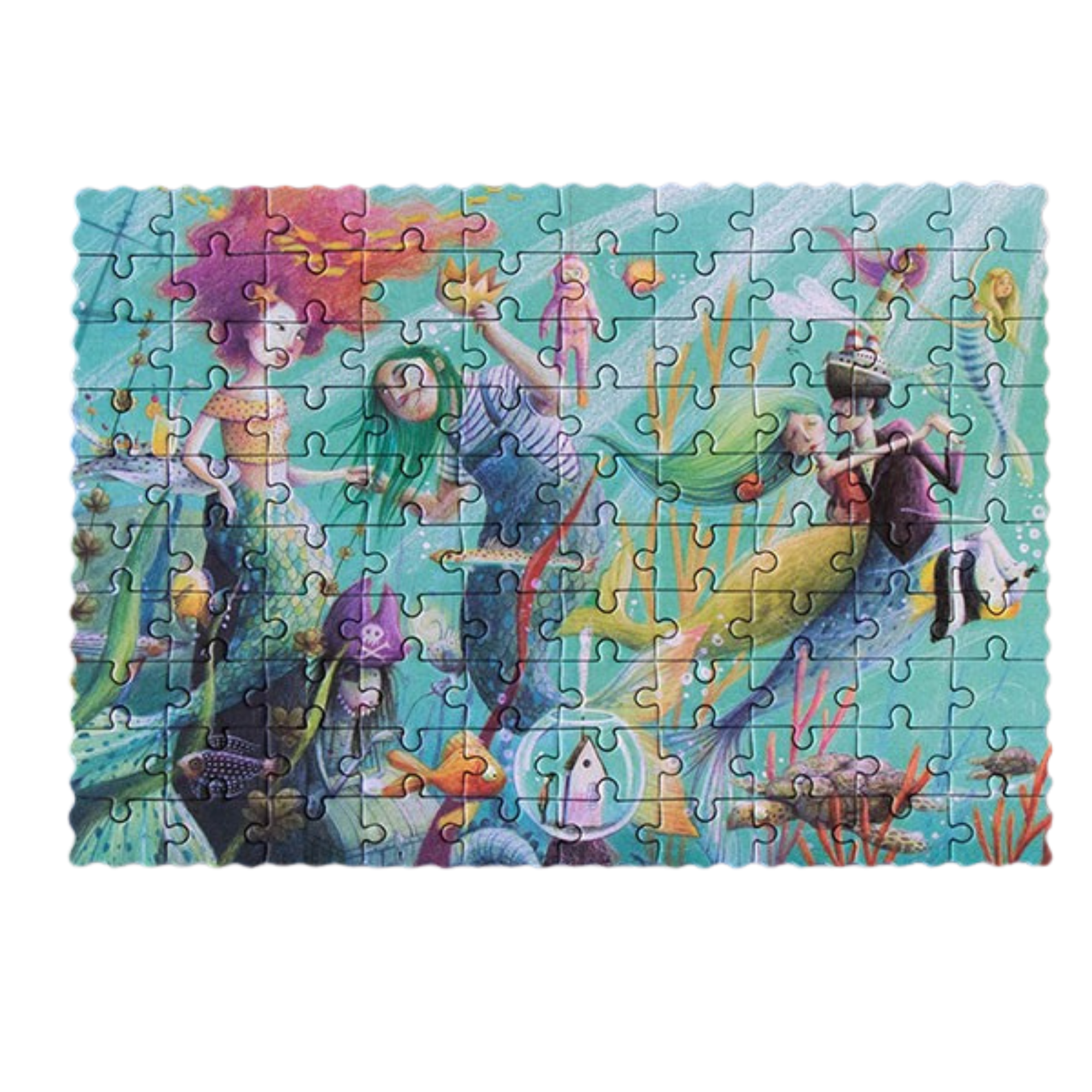Puzzle pocket: my mermaid