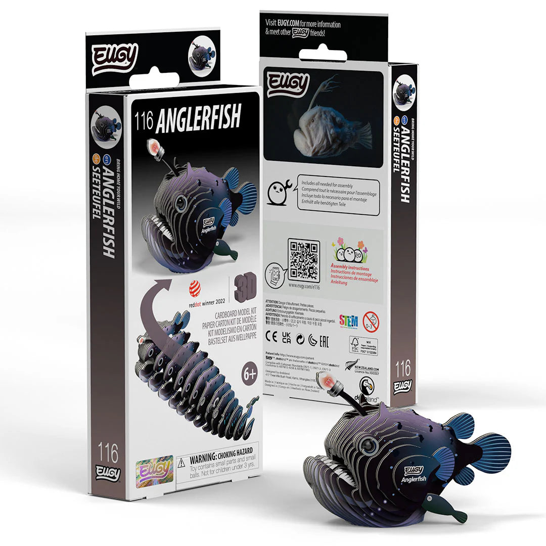 Kit miniPuzzle 3D EUGY · anglerfish