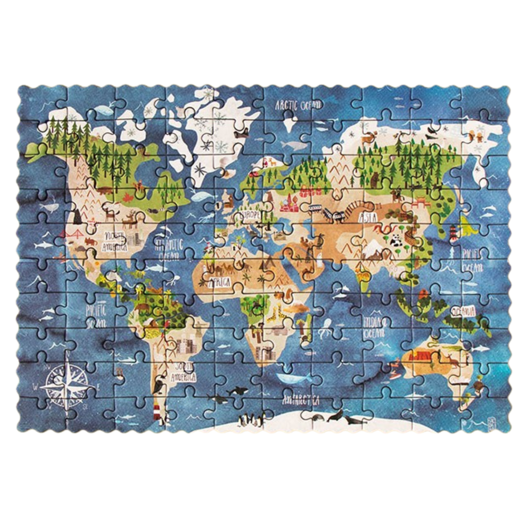 Puzzle pocket: discover the world