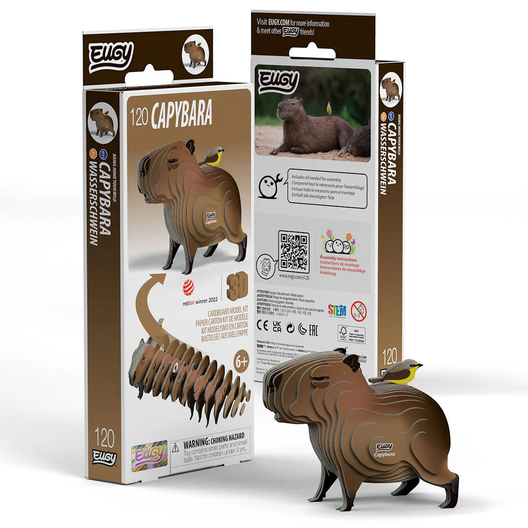 Kit miniPuzzle 3D EUGY · capybara