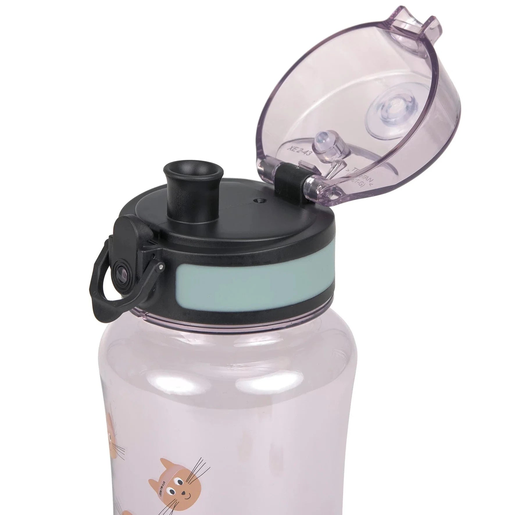 Botella de tritán LÄSSIG · team cat