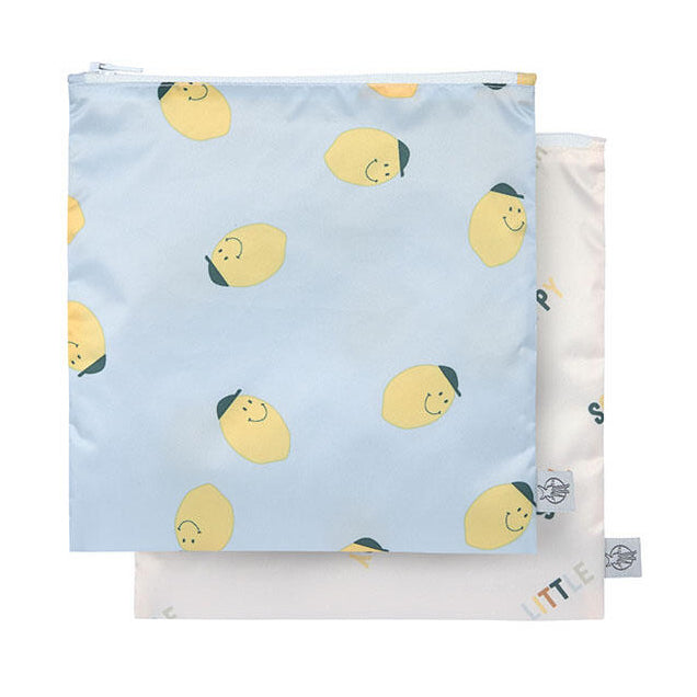 2 fundas para snack Lässig · lemon