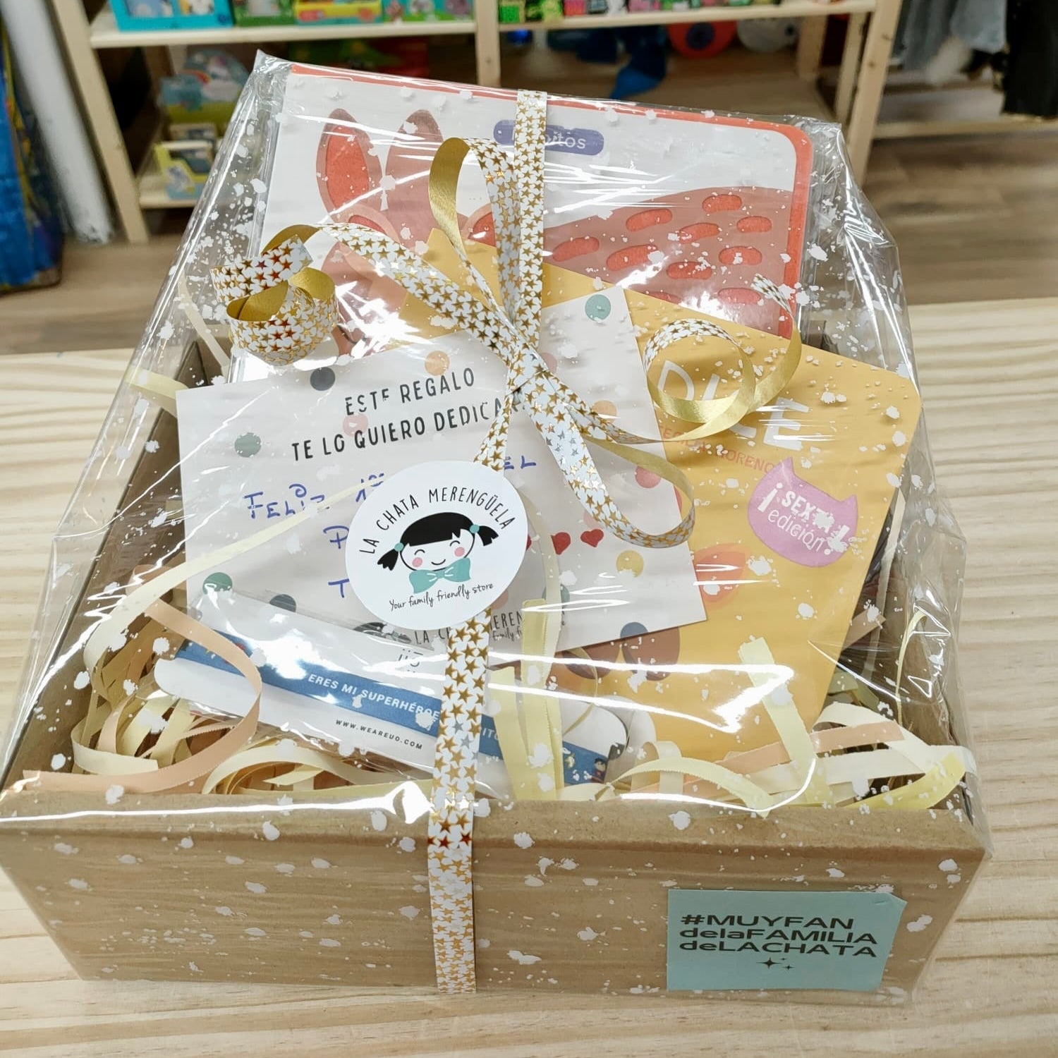 Cesta para papá de 2 años