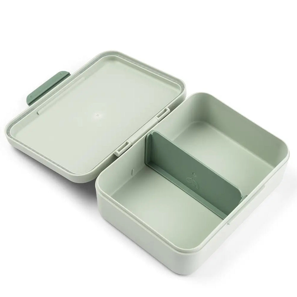 Fiambrera con separador DONEBYDEER · playground verde