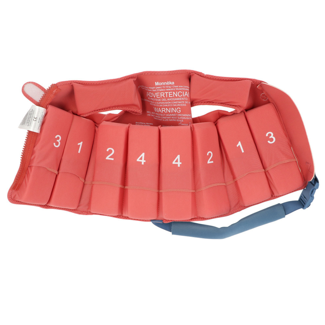 Chaleco flotador de aprendizaje MONNËKA · hippos