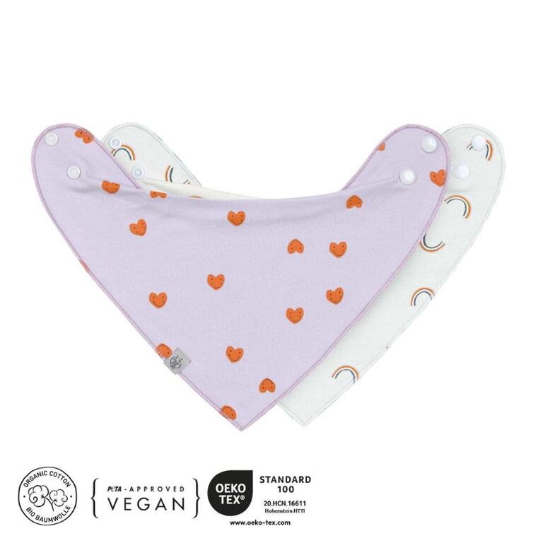 Pack 2 bandanas Lässig · happy lavender