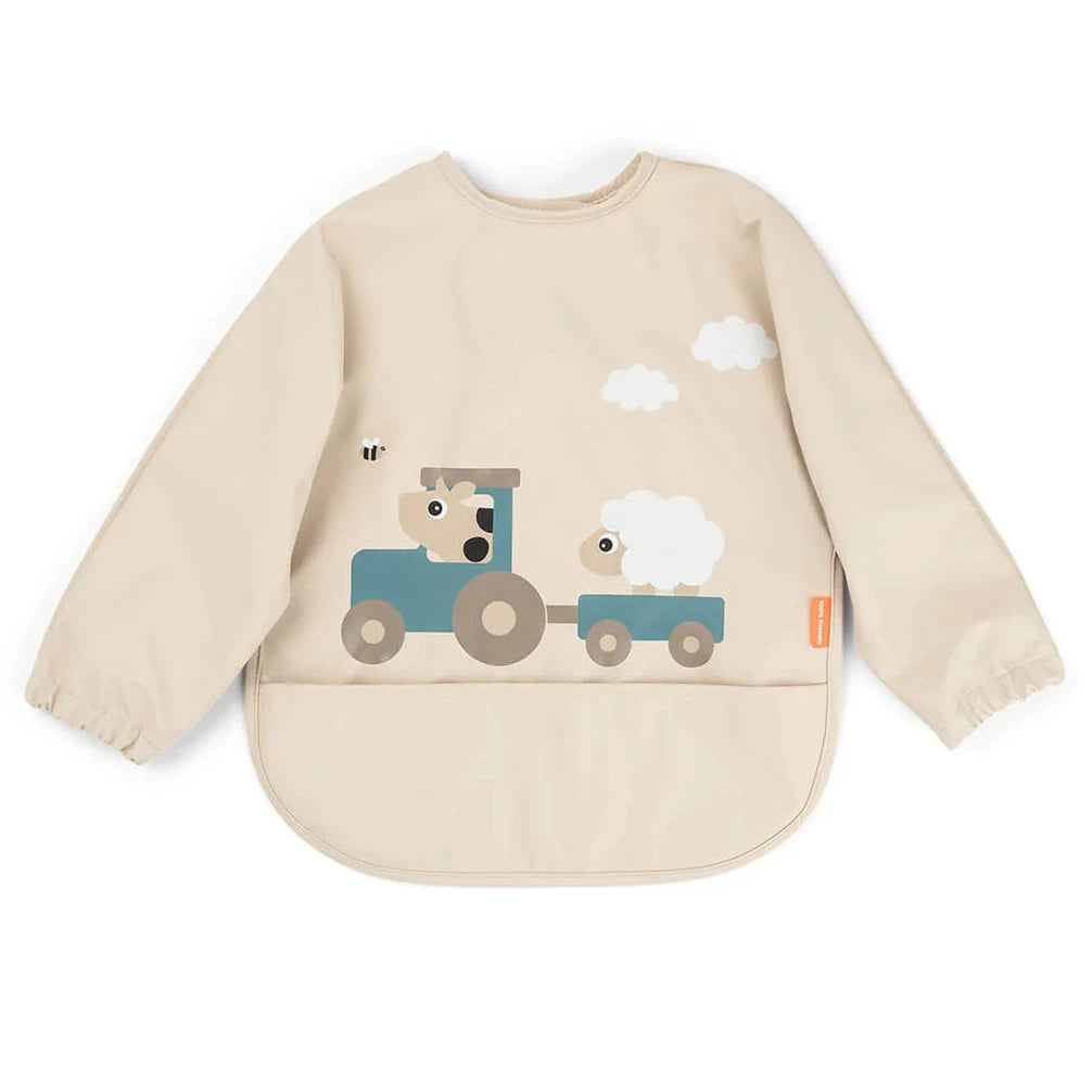 Babero con mangas DONEBYDEER · tiny farm arena