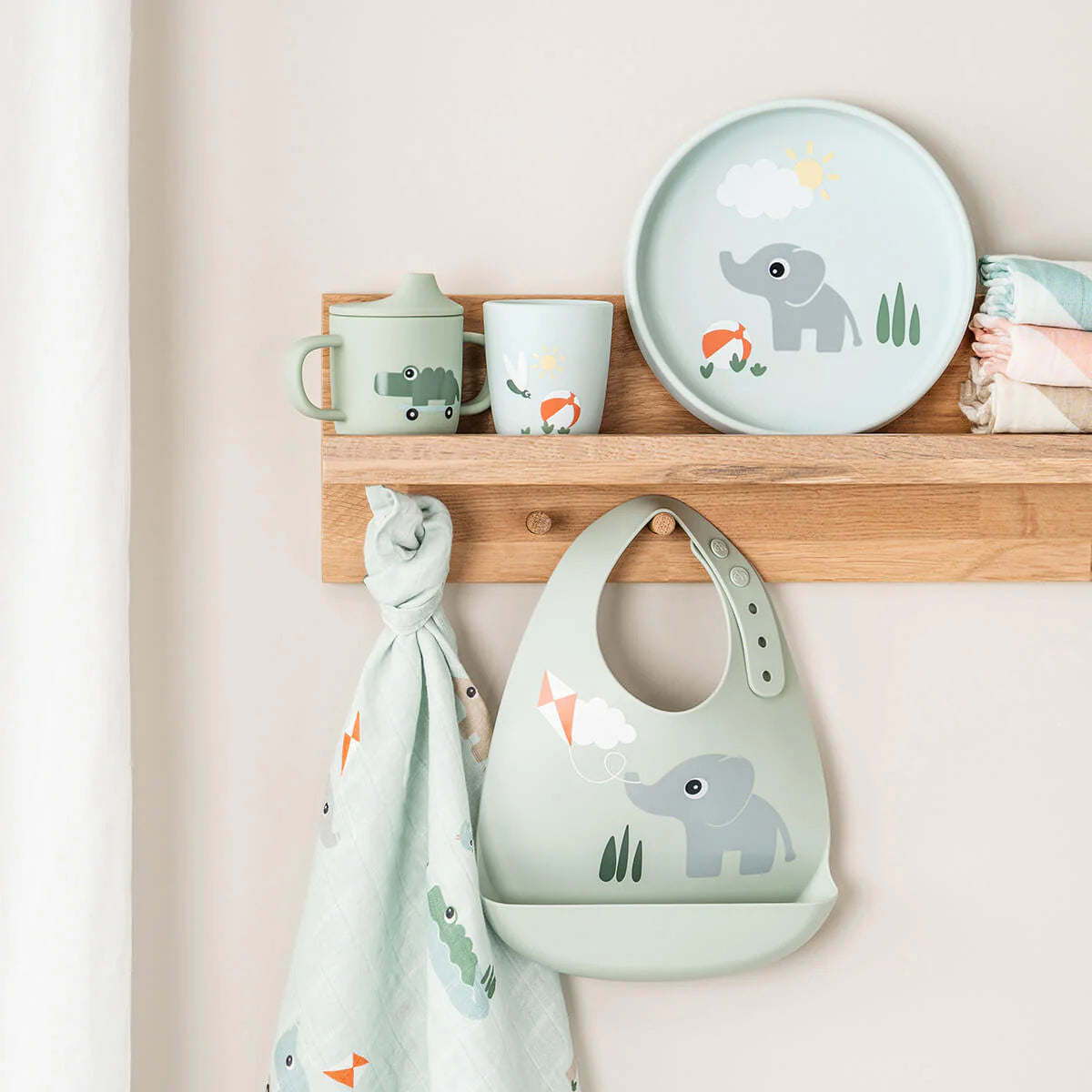 Mini vaso de silicona DONEBYDEER · playground azul