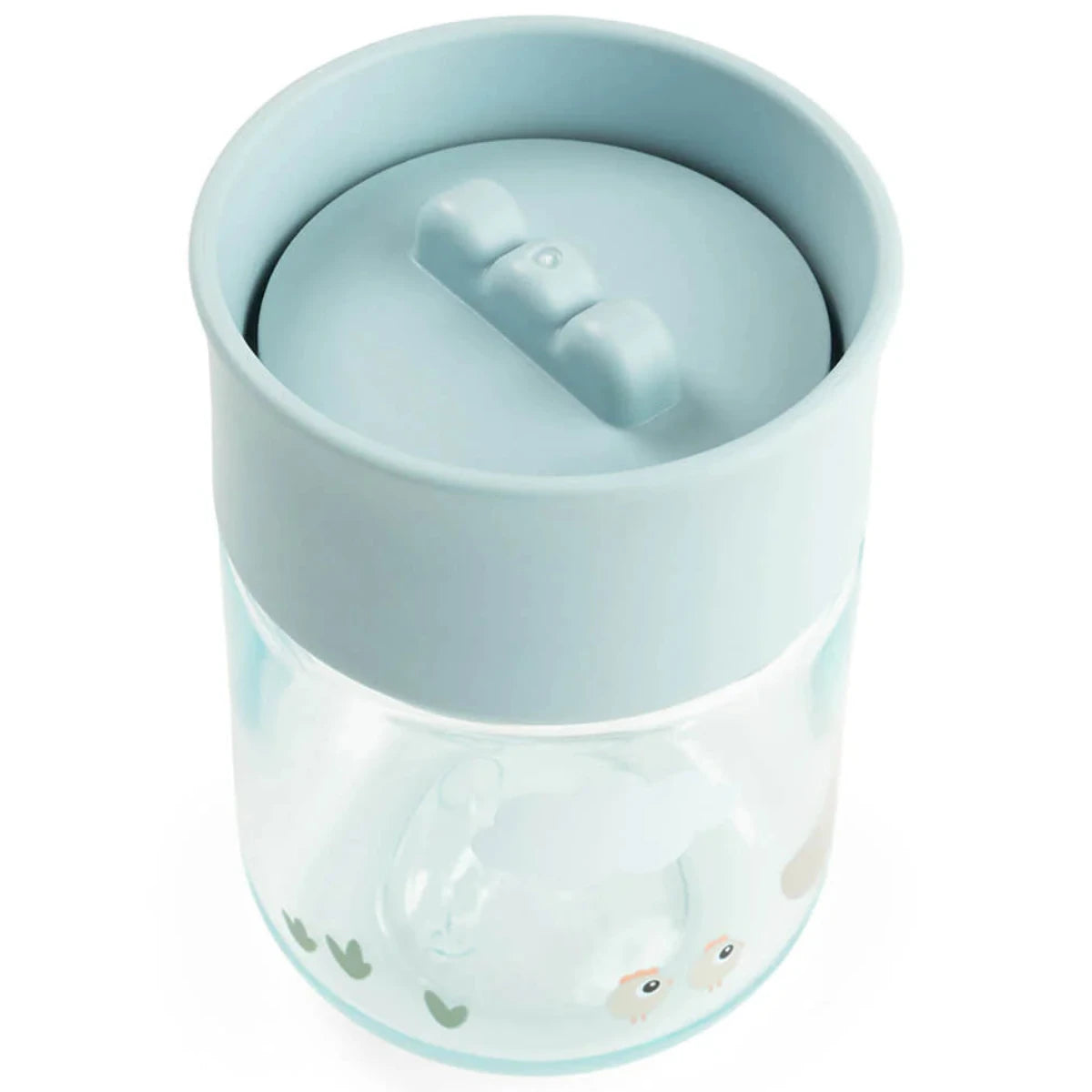 Taza de aprendizaje 360 DONEBYDEER · tiny farm azul