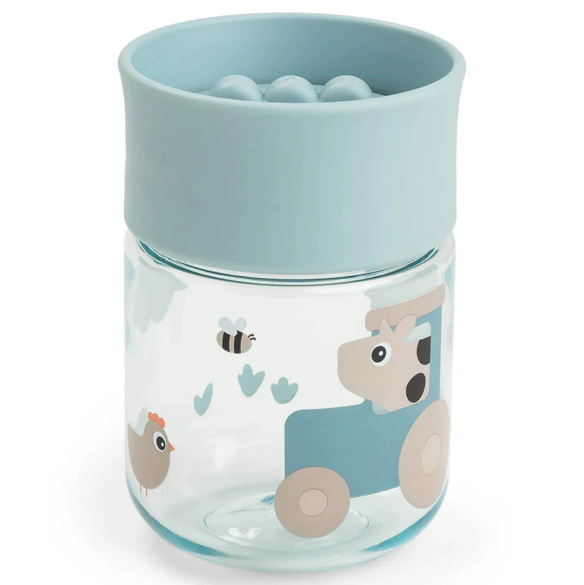 Taza de aprendizaje 360 DONEBYDEER · tiny farm azul