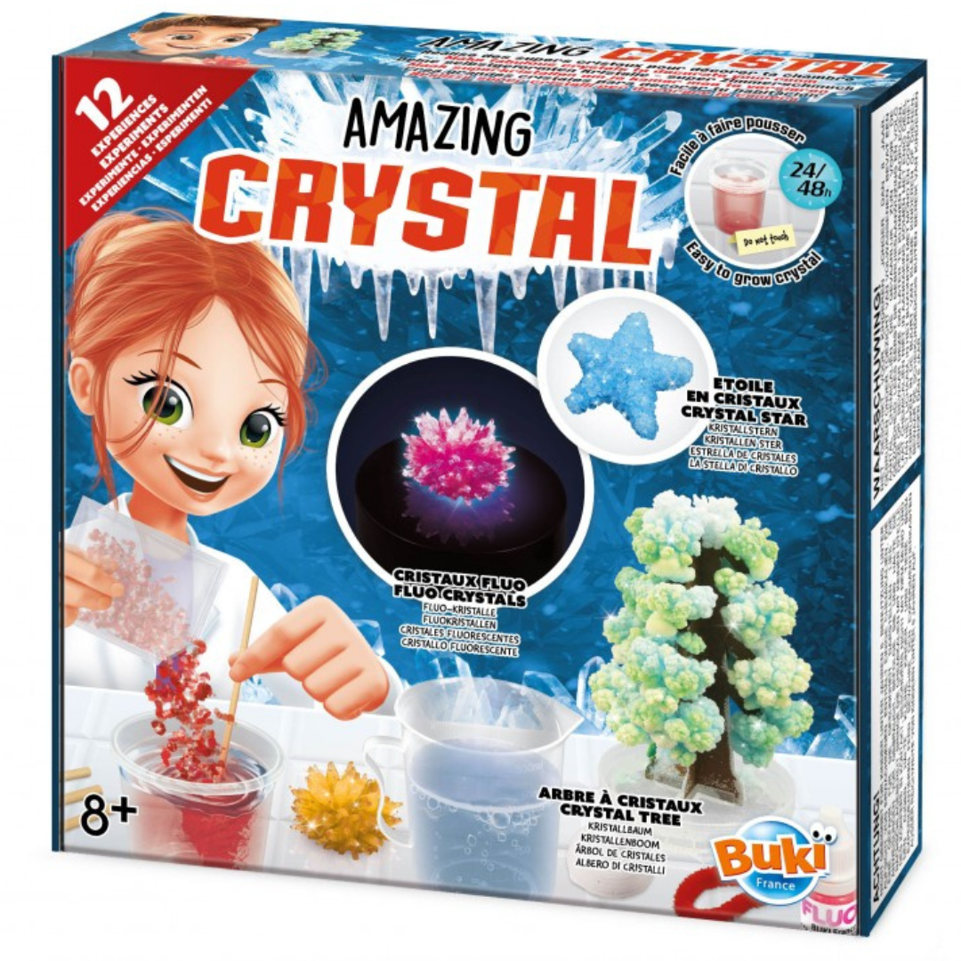 Crea 12 cristales increíbles