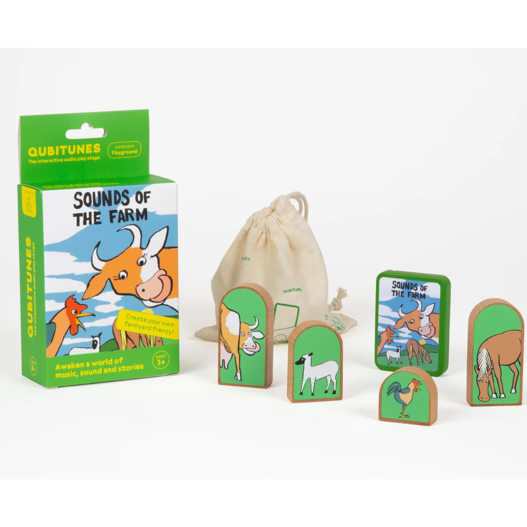 Qubitunes juego · sonidos de la granja