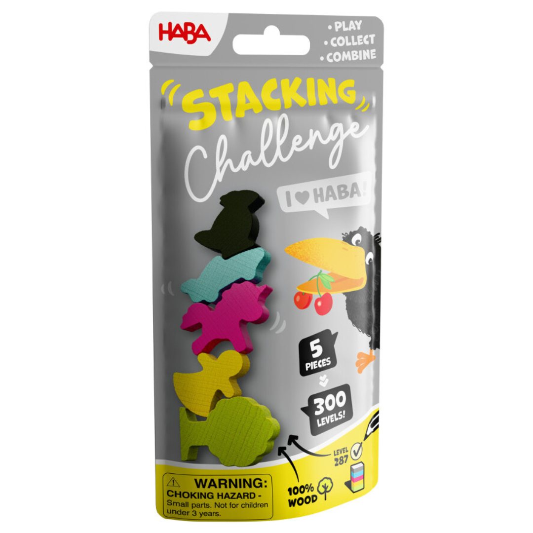 Stacking challenge ¡de bolsillo! · EL FRUTAL
