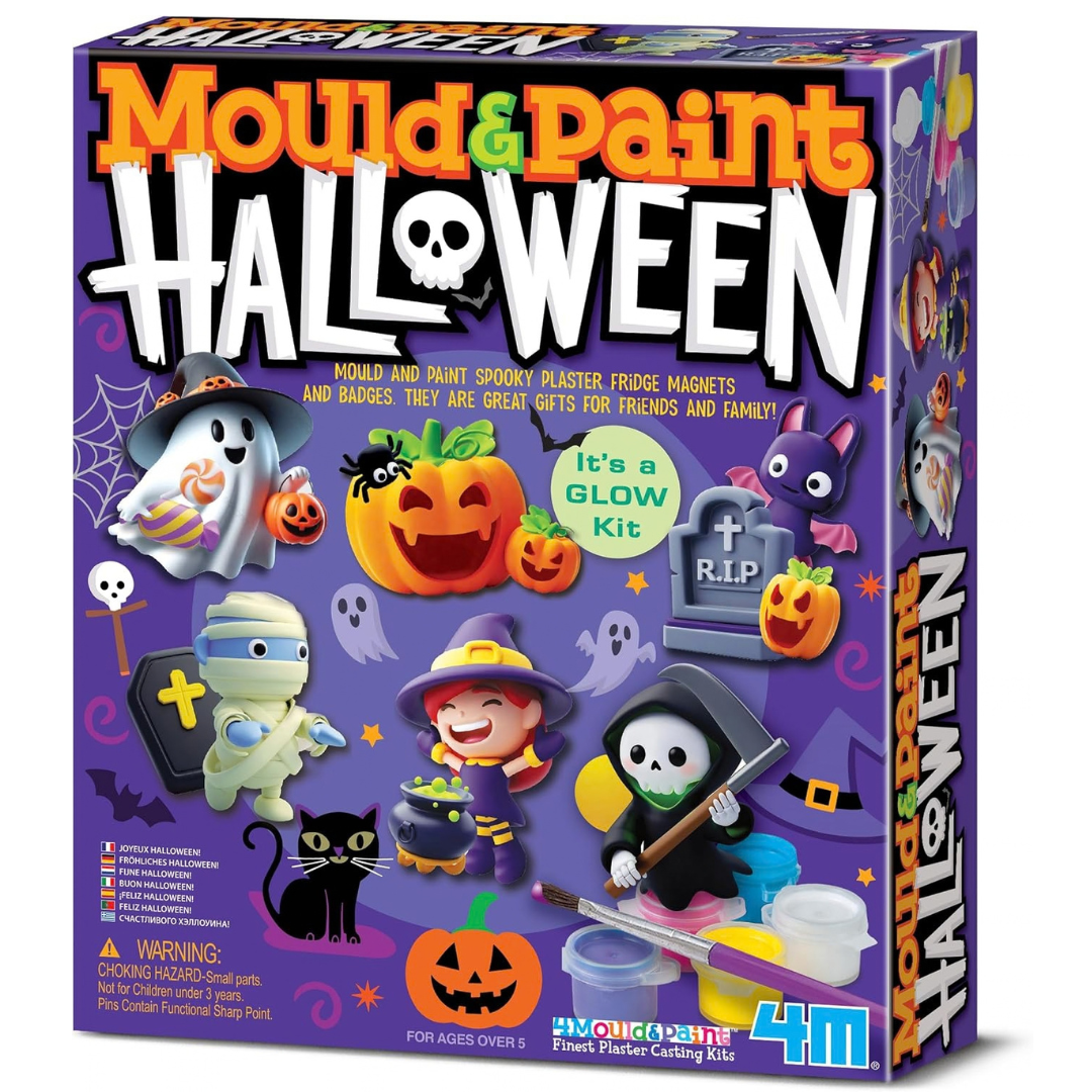 Moldea y pinta con escayola · halloween