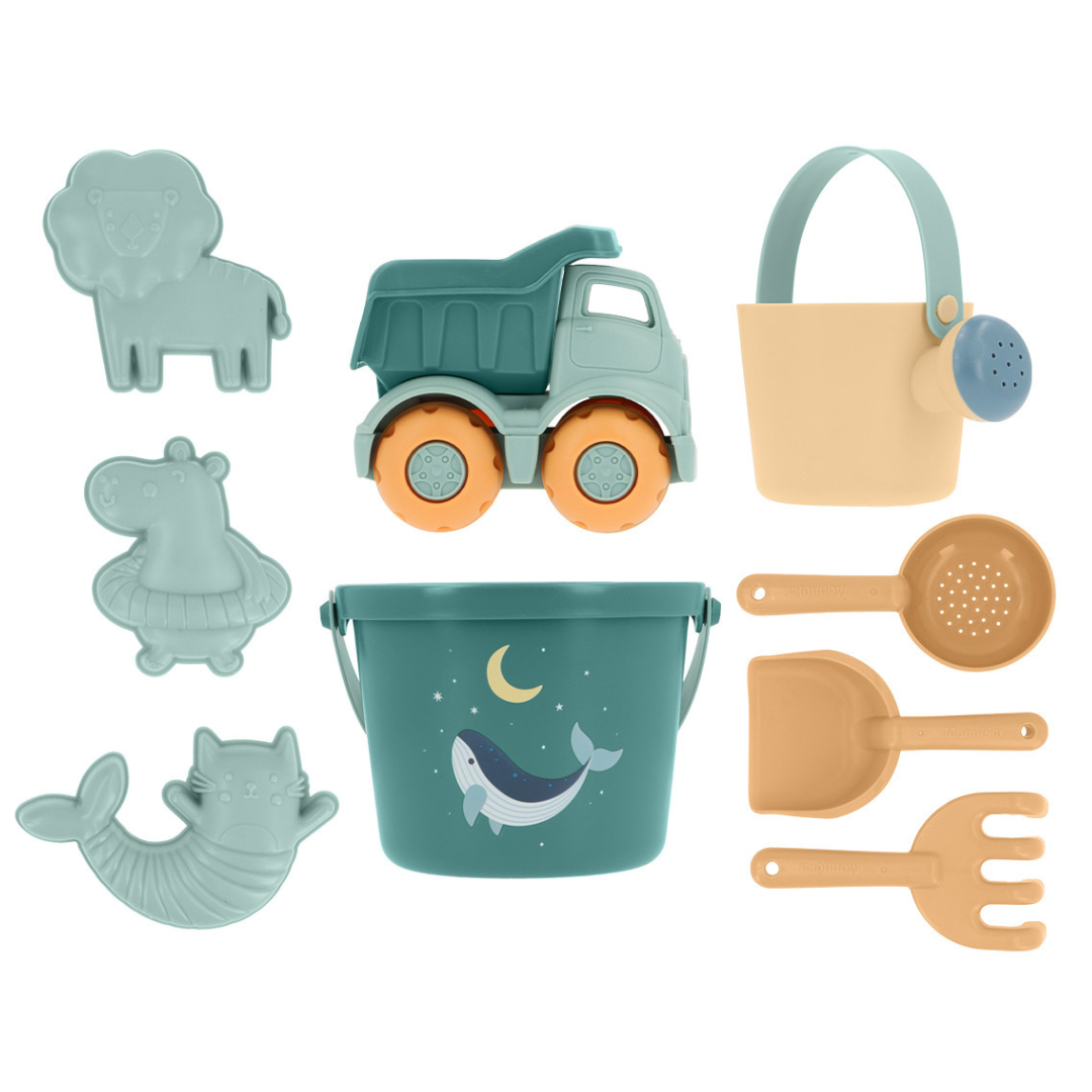 Set de juguetes de playa · whale teal