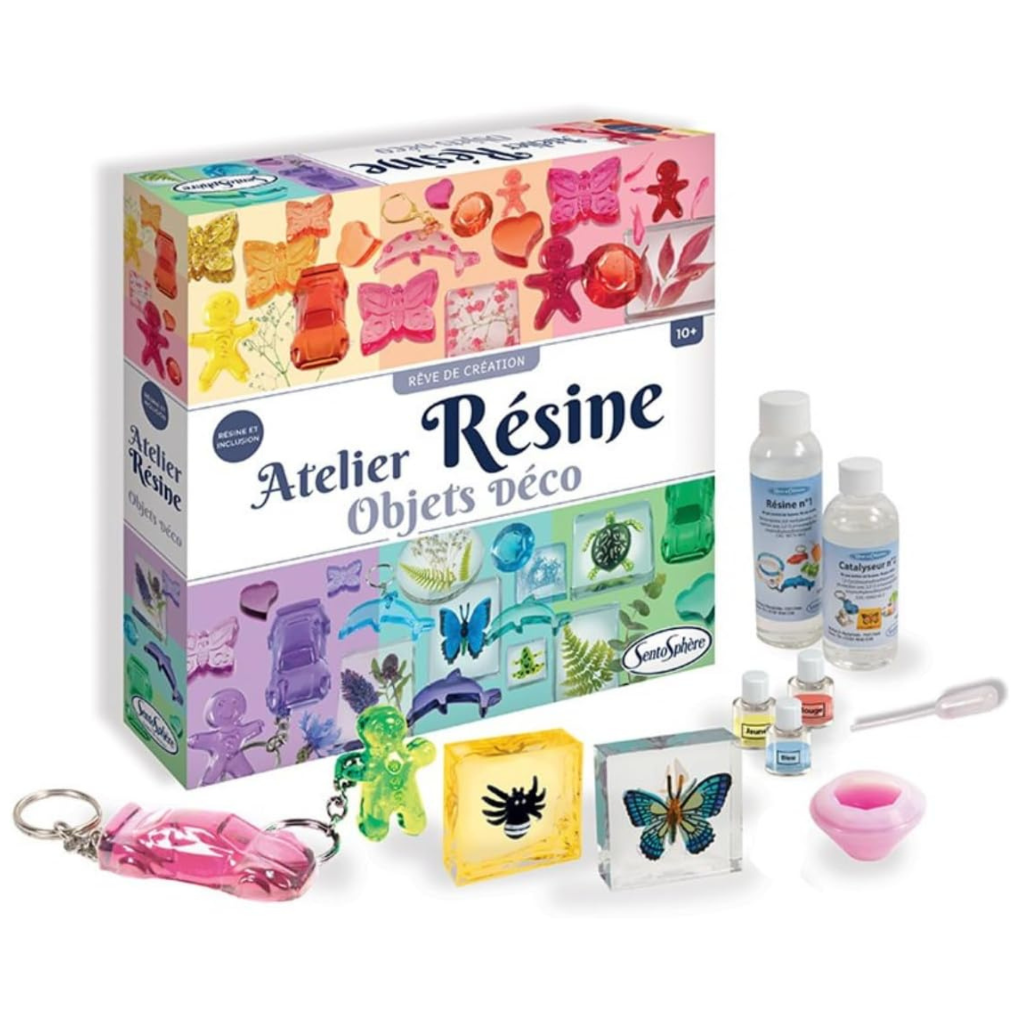 Crea tus objetos translúcidos con resina