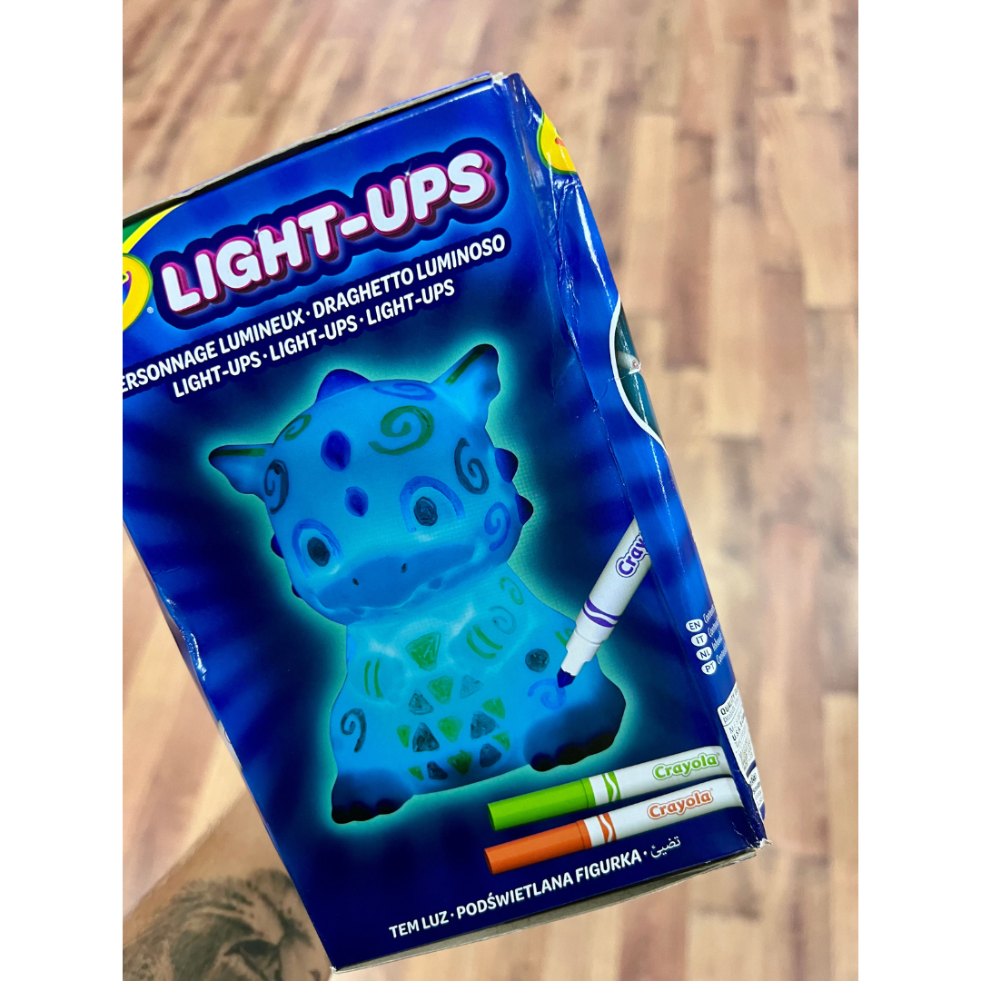 ¡CAJA DAÑADA! Colorea tu luz quitamiedos · dragón