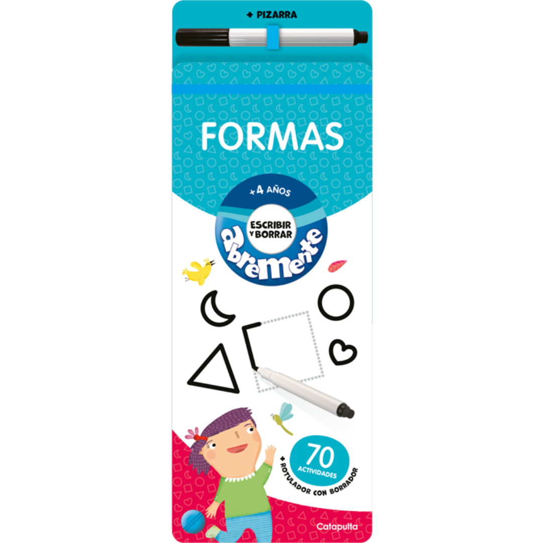 Abremente ¡escribe y borra! · formas