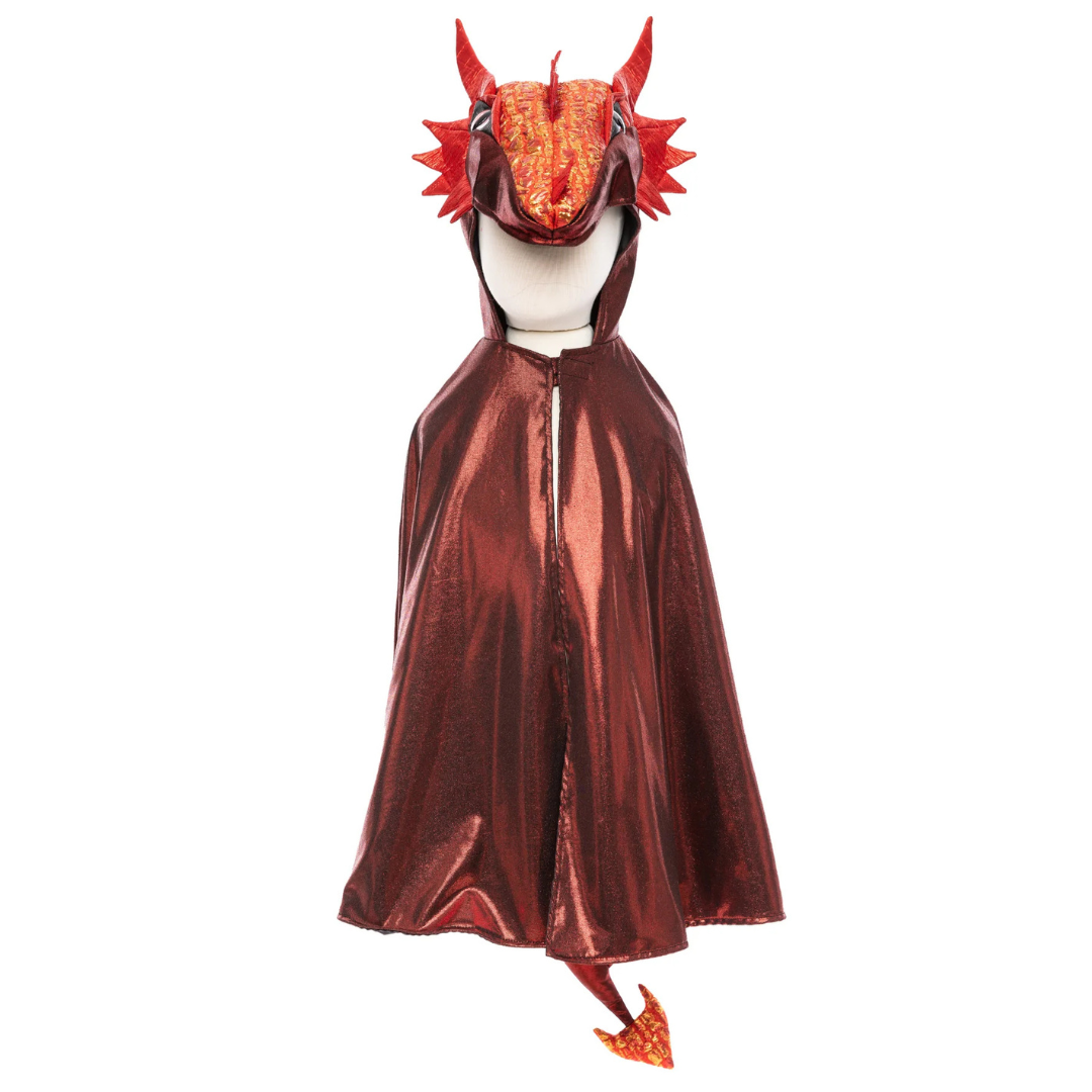 Capa de dragón metálico