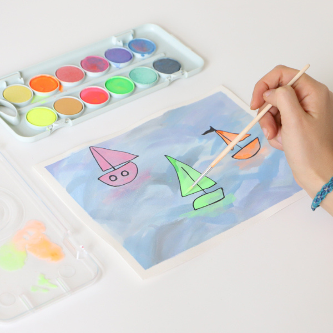 Paleta de acuarelas FluoMetal PRIMO • 12 colores