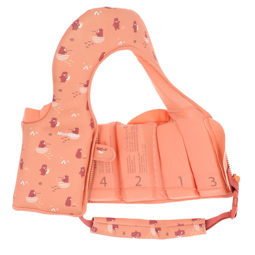 Chaleco flotador de aprendizaje MONNËKA para 1-2 años · camping