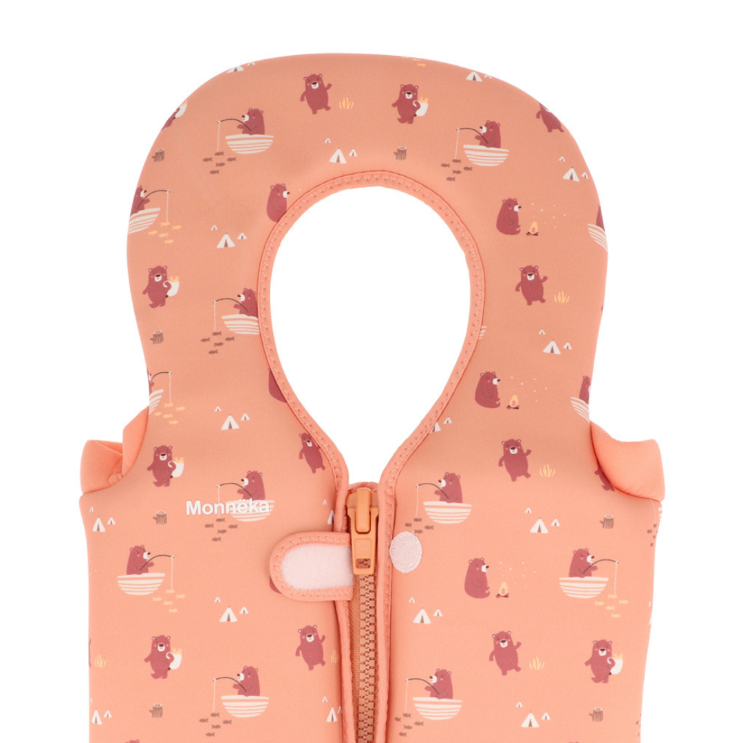 Chaleco flotador de aprendizaje MONNËKA para 1-2 años · camping
