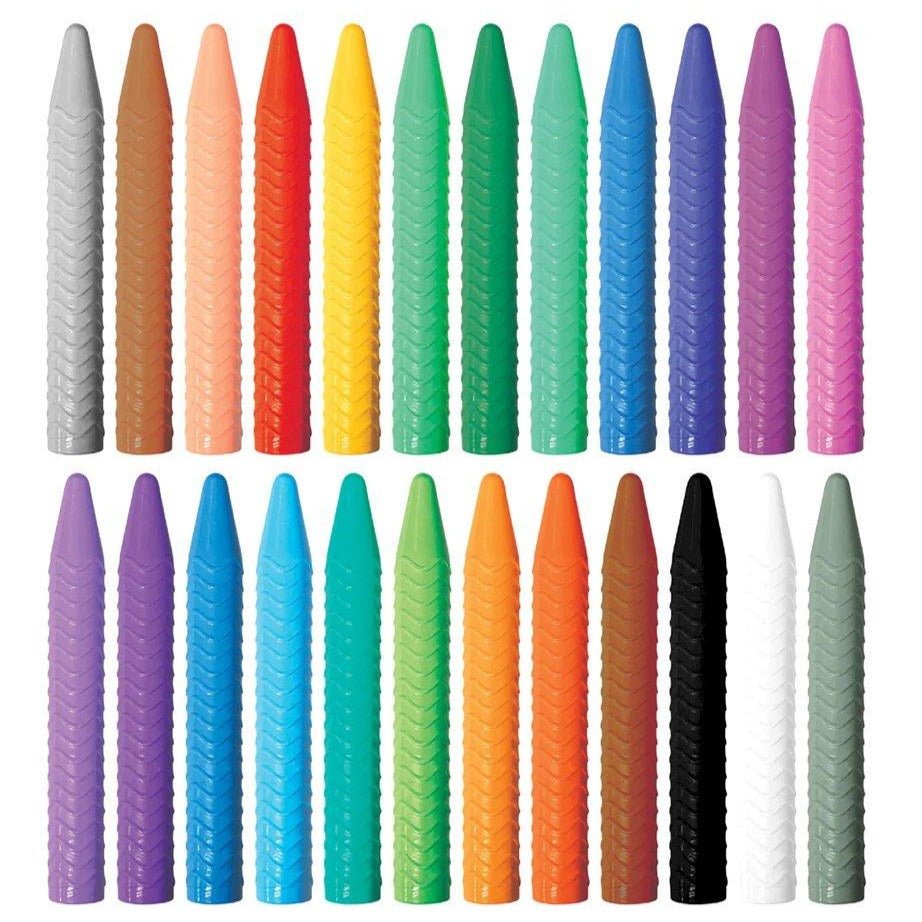 24 Ceras Haku Yoka · Spiral Crayons - La Chata Merengüela