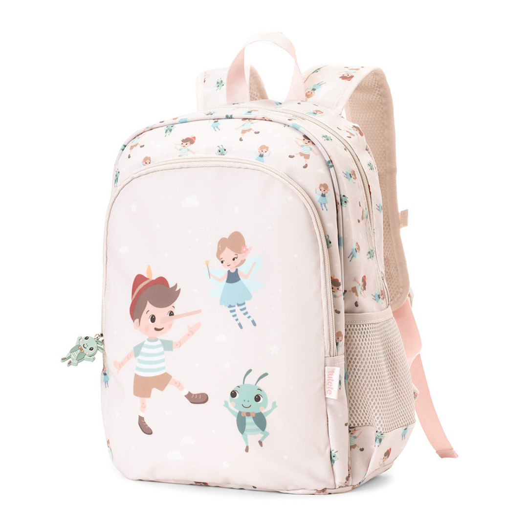 Mochila TUTETE mediana con llavero personalizable · wooden boy