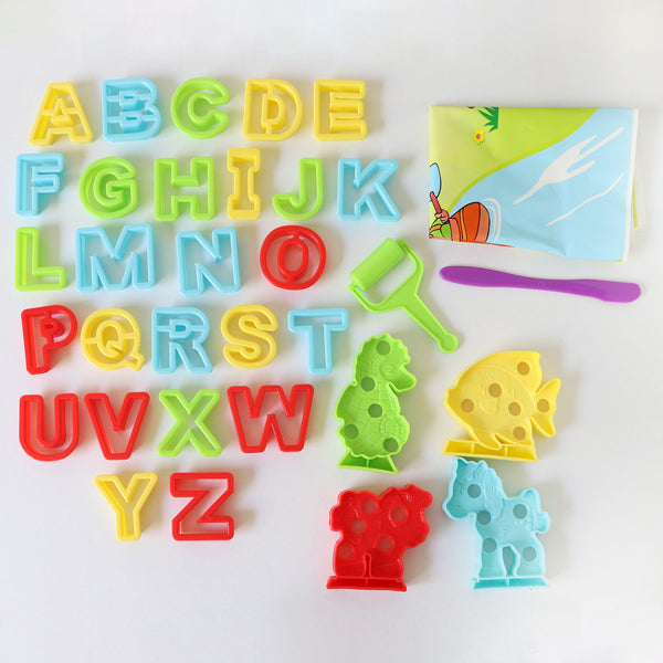 Set de plastilina con accesorios ¡ABC!