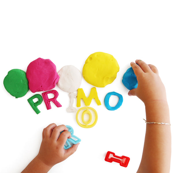 Set de plastilina con accesorios ¡ABC!