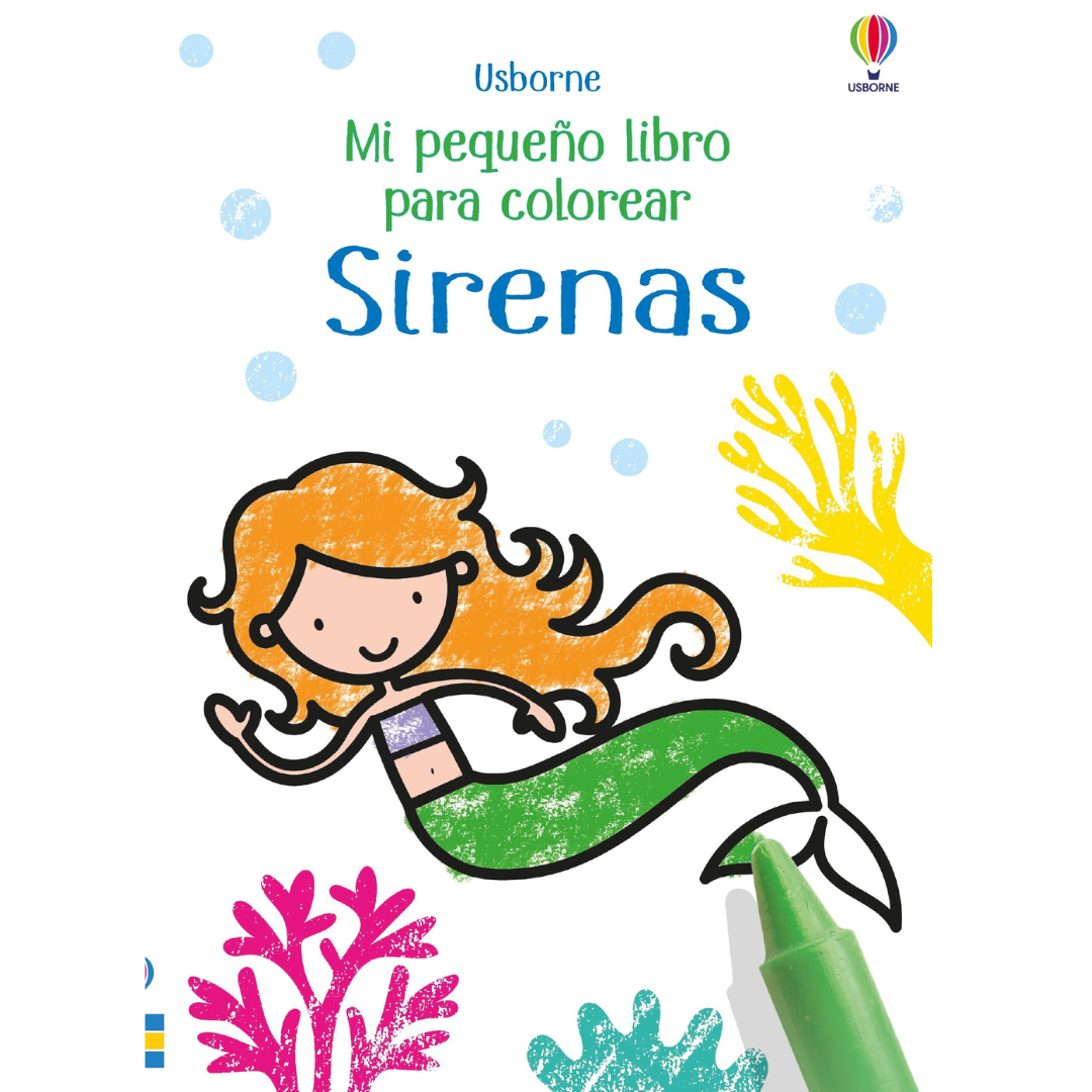Mi maletín de libros para colorear: sirenas, unicornios y hadas
