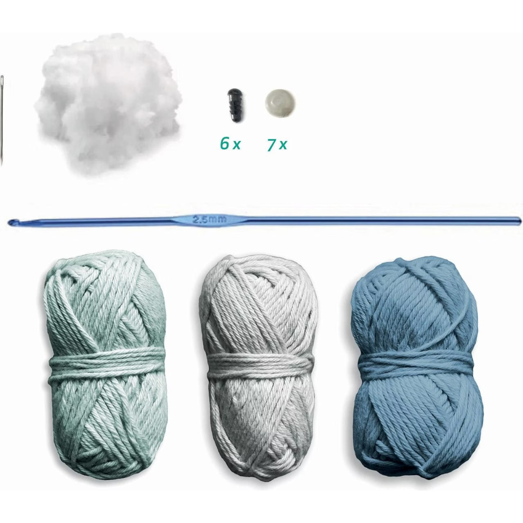 Crea tus animales marinos amigurimis