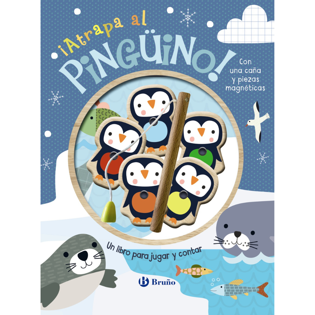 ¡Atrapa al pingüino! Un libro para jugar y contar