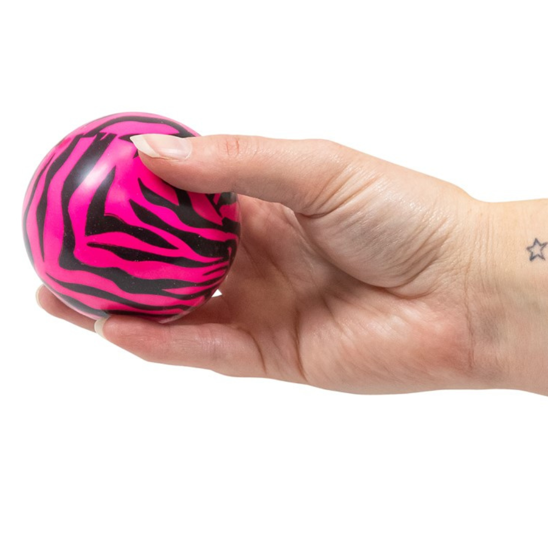 Pelota sensorial NEON SAFARI SQUISH