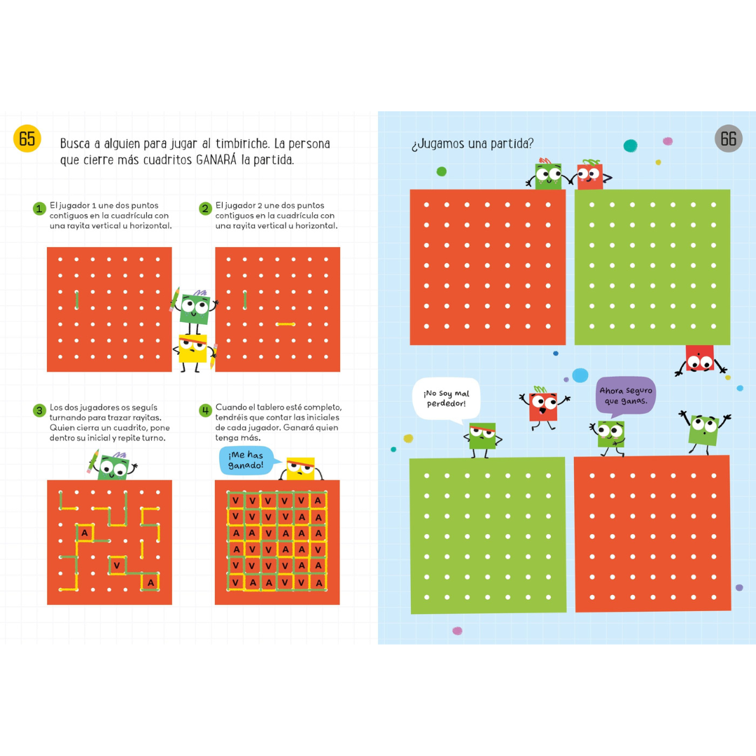 Actividades variadas con lápiz y papel