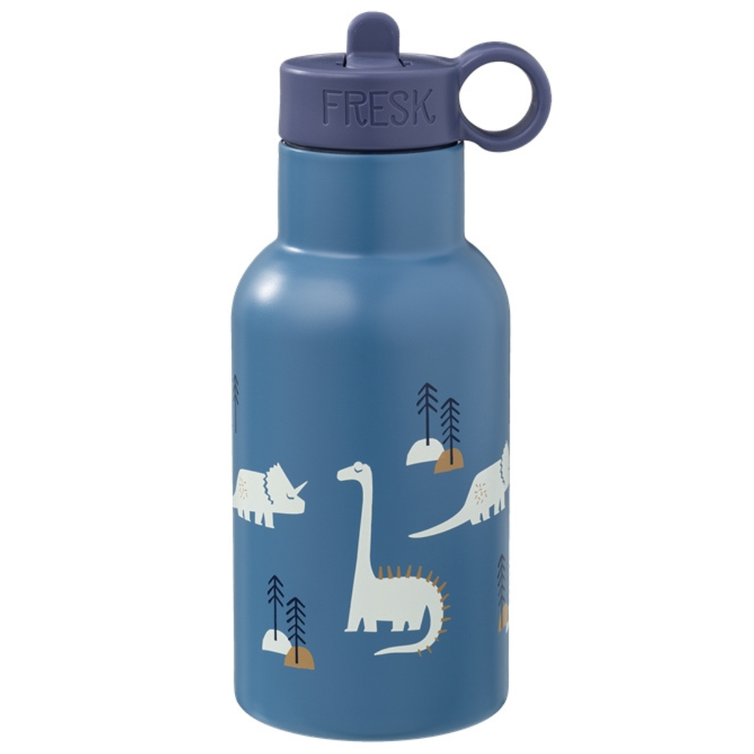 Botella térmica de acero FRESK 350 ml. · dinosaurios ¡nuevo tapón!