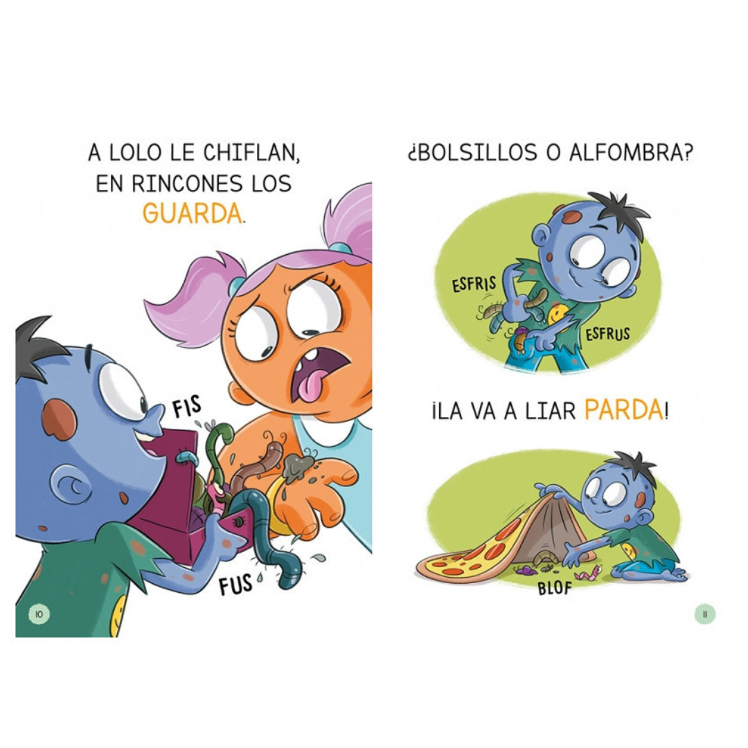 Aprende a leer en la escuela de monstruos 19 · aperitivos explosivos