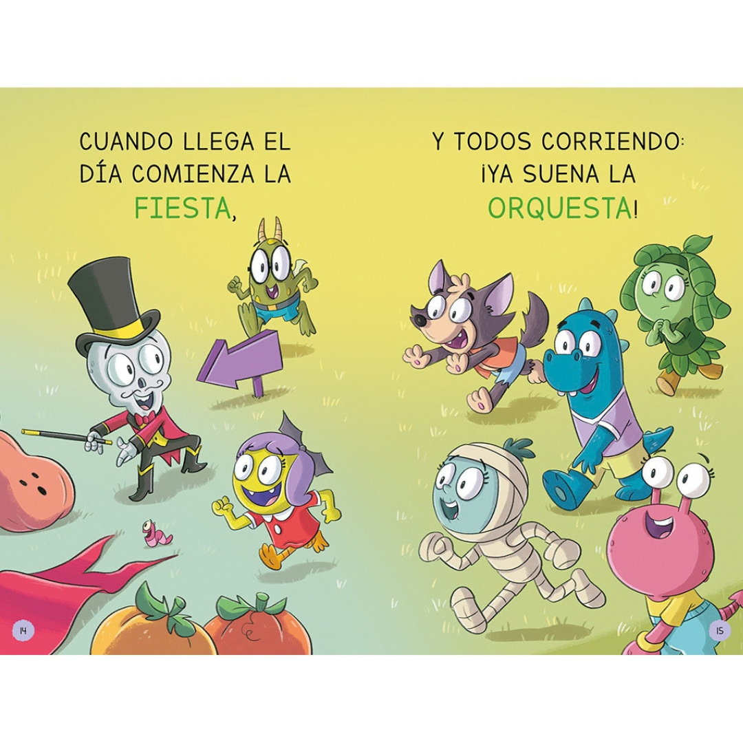 Aprende a leer en la escuela de monstruos 25 · magnífico y terrorífico