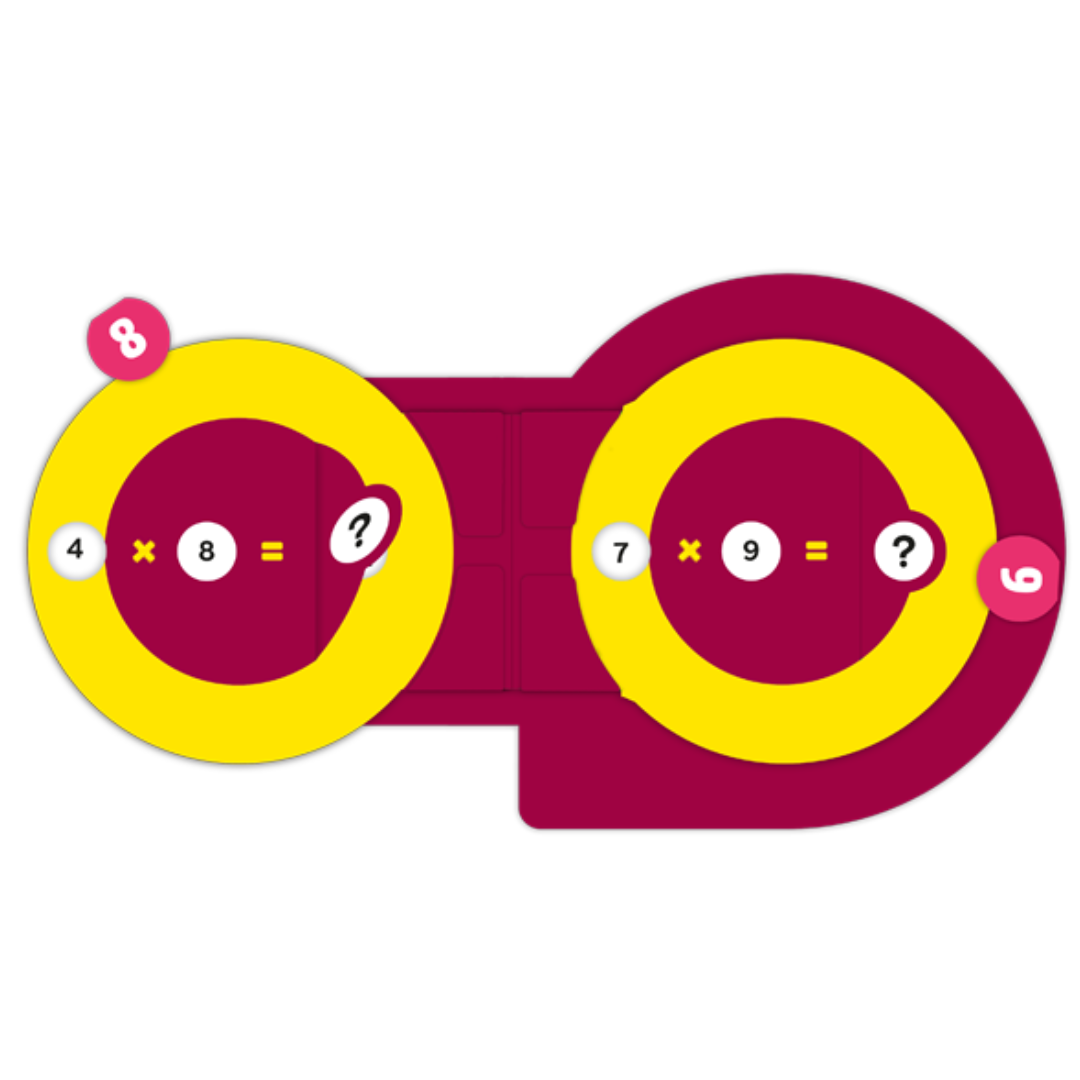 Engranaje matemático: multiplicación