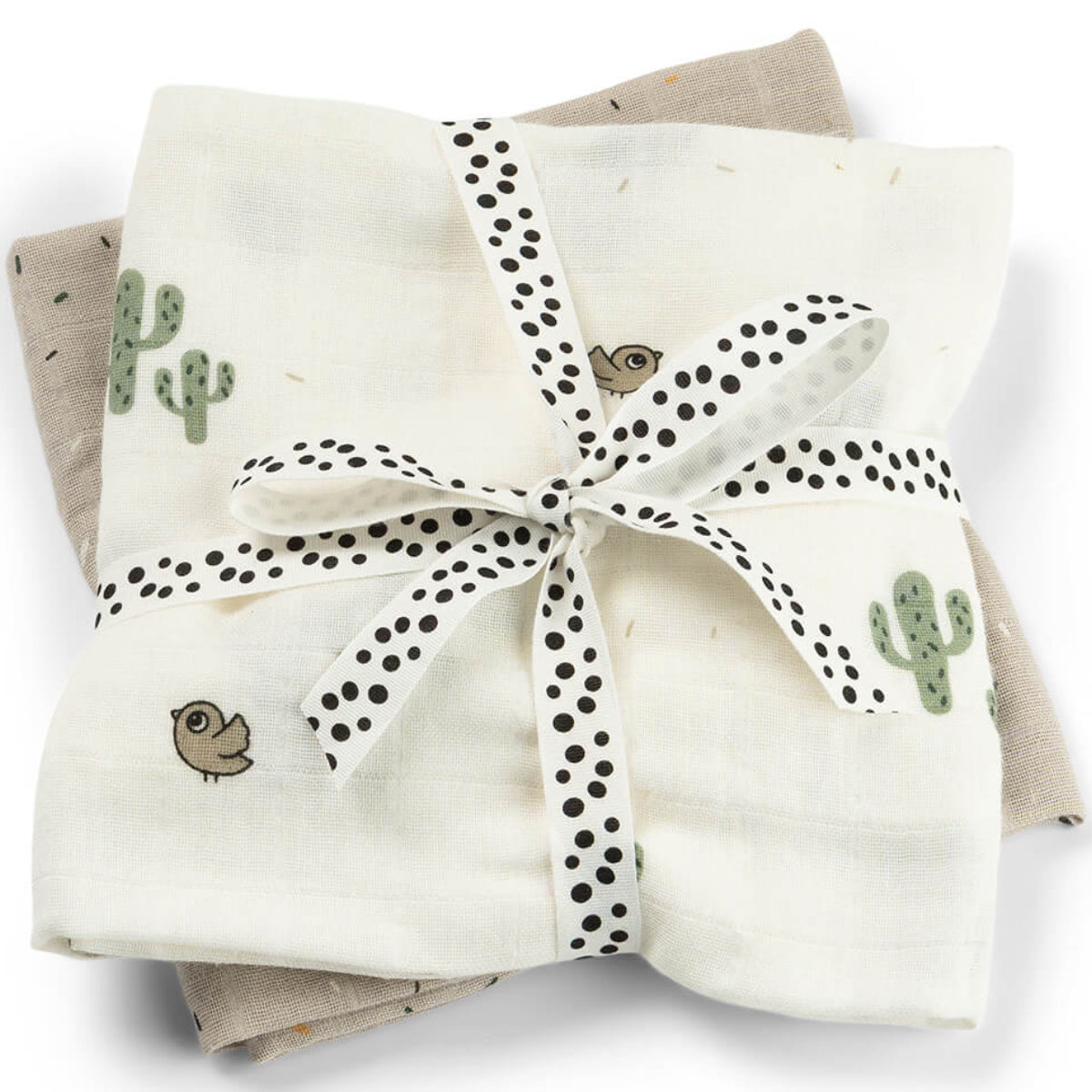 Pack 2 muselinas de algodón DONEBYDEER 65X65 · lalee arena